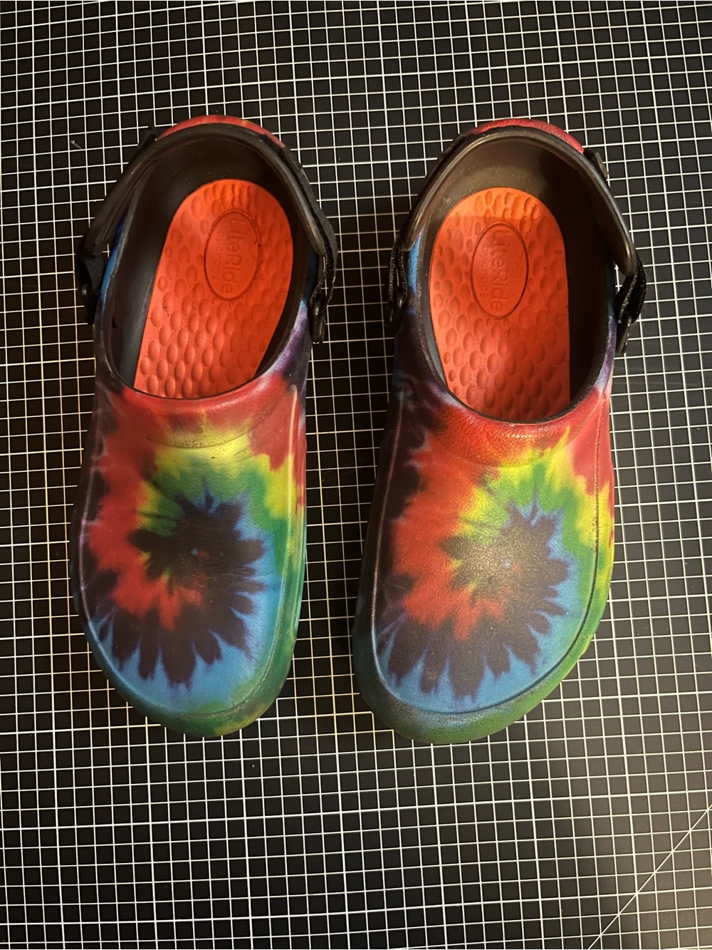 Tie-Dye Crocs  Clog Shoes - Multi Color